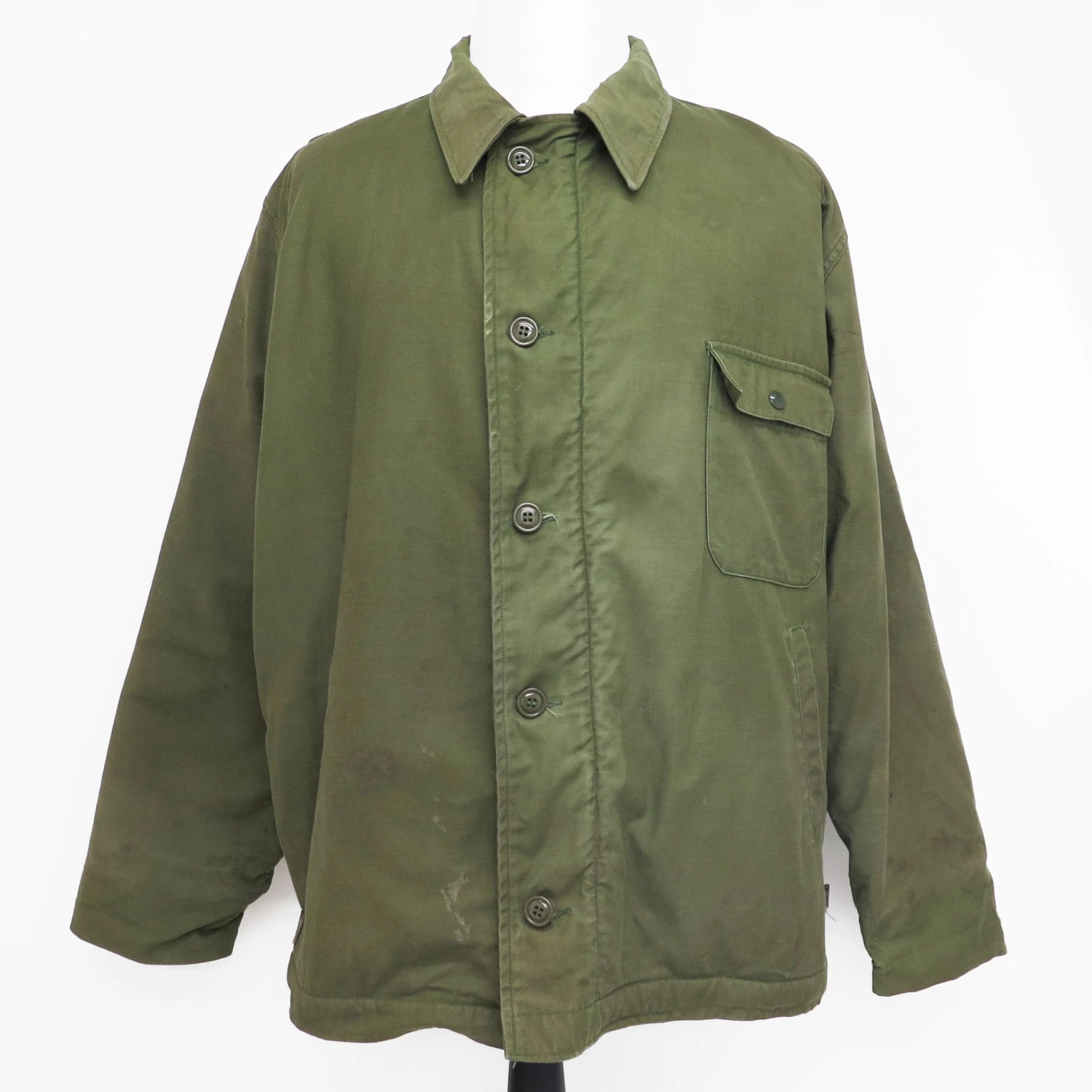 USN US NAVY DECK JACKET A-2 COLD WEATHER 1986 NASNI STENCIL SIZE 2XL XXL(Usn A 2 Deck Jacket Cold Weather 1986 Xx Large) 1 USN US NAVY DECK JACKET A-2 COLD WEATHER 1986 NASNI STENCIL SIZE 2XL XXL(Usn A 2 Deck Jacket Cold Weather 1986 Xx Large)