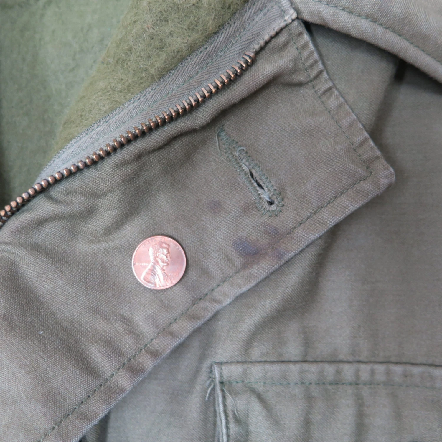 USN US NAVY DECK JACKET A-2 COLD WEATHER 1986 NASNI STENCIL SIZE 2XL XXL(Usn A 2 Deck Jacket Cold Weather 1986 Xx Large) 6 USN US NAVY DECK JACKET A-2 COLD WEATHER 1986 NASNI STENCIL SIZE 2XL XXL(Usn A 2 Deck Jacket Cold Weather 1986 Xx Large) - Image 6